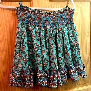 Colorful comfy skirt